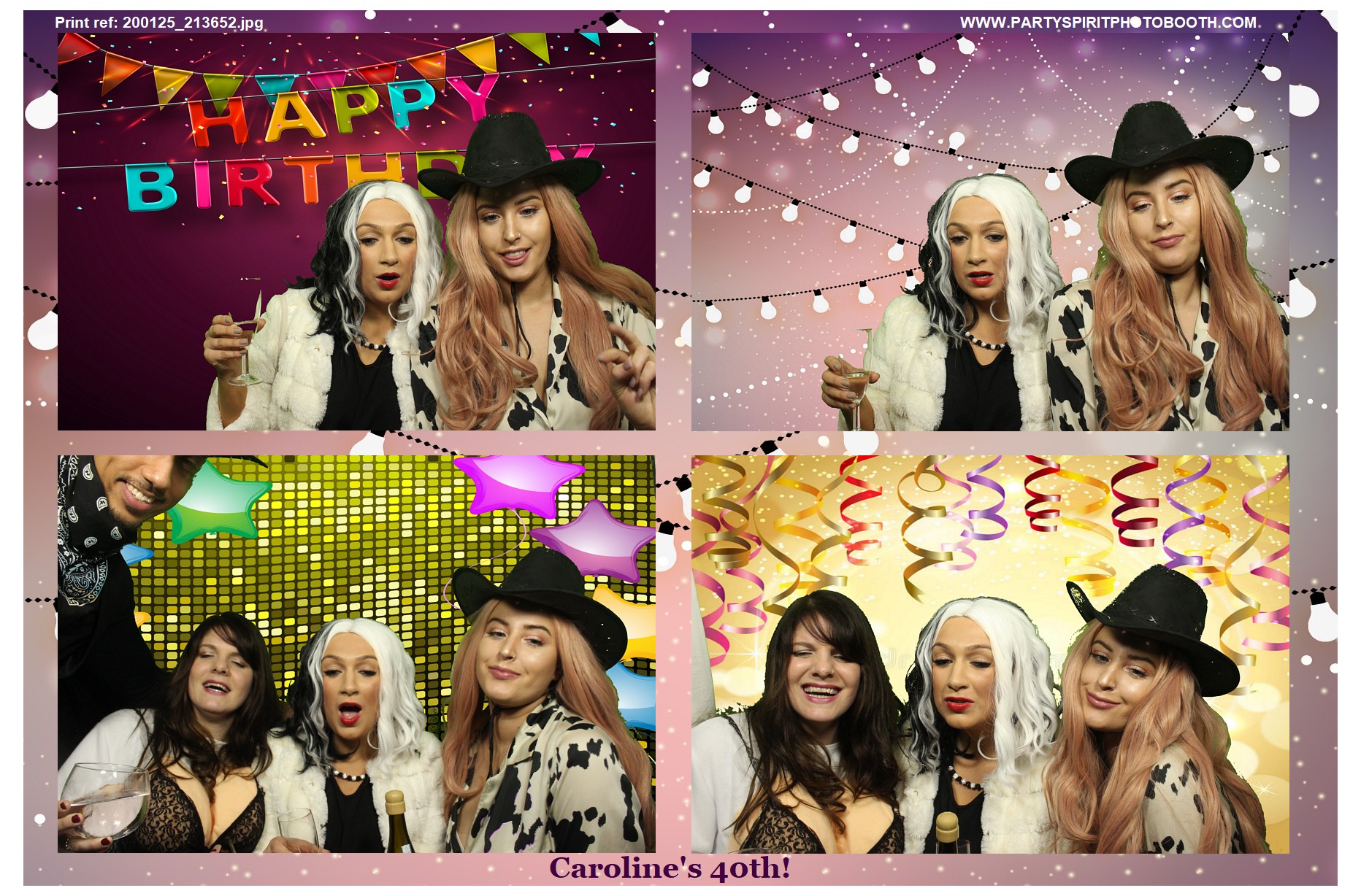 Caroline’s 40th | View more photos from the event at gallery.partyspiritphotobooth.com/u/PartySpiritPhotoBooth/Caroline’s-40th